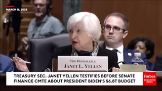 50 trillion dollars 💵 ron Johnson Janet yellen