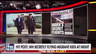 WH (Biden and his Administration) Secretly Flying Migrant Children