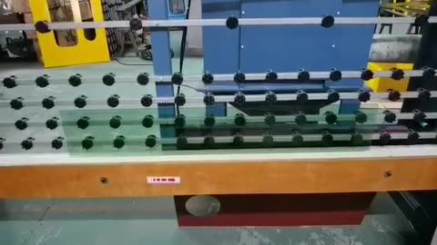 Vertical Automatic Glass Sandblasting Machine with Automatic Gun and Manual Gun