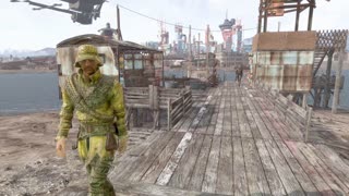 Fallout4 Nordhagen Beach Settlement build tour-Fishing Village