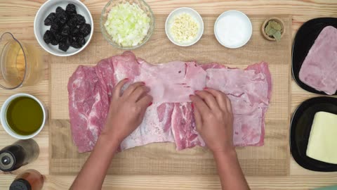 Stuffed pork loin in the oven, very easy and delicious!