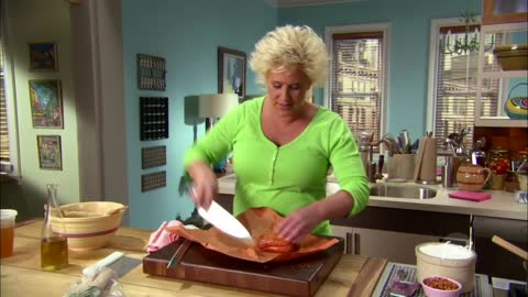 Anne Burrell's Sausage-Apple-Walnut Stuffing Secrets of a Restaurant Chef Food Network