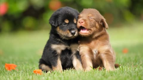 Pet Dogs playing in ground 🤗😊♥️