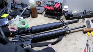 M16A4 Clone Build - Part2 - Top Half