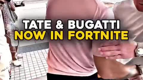ANDREW TATE is officially on FORTNITE😱