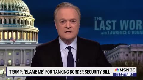 Trump wants 'blame' for blocking border bill while insisting border crossings kill 300,000