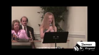 Special Song - Jesus Paid It All, by Lily Anna Bryant, 2013