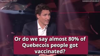 Trudeau: Unvaxed are Misogynists, Racists