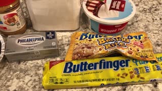 BUTTERFINGER PIE | NO BAKE DESSERT | SIMPLE AND DELICIOUS!