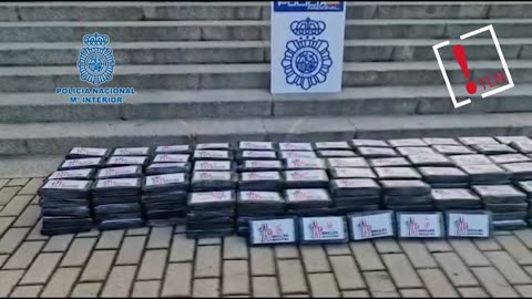 La policía interviene 300 kilos de cocaína en Madrid