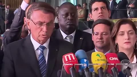 Presidente Jair Bolsonaro faz pronunciamento à nação após resultado das eleições