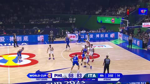 Philippines 🇵🇭 vs Italy 🇮🇹 | J9 Highlights | FIBA Basketball World Cup 2023