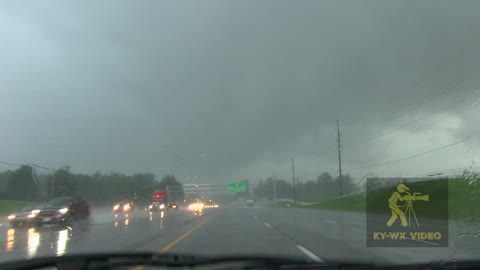06-21-21 Lexington, KY Pounding Rain During Thunderstorm