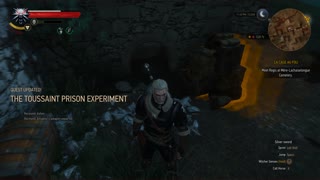 Witcher 3 - The Toussaint Prison Experiment Location of Treasure