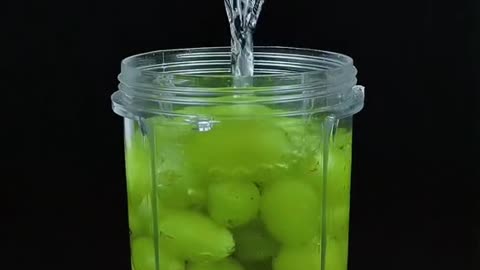 Summer Drink With Grapes