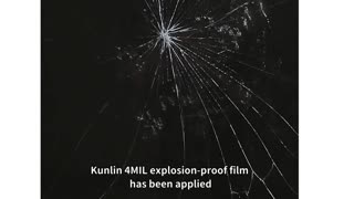 Kunlin Anti-Explosion Film - Essential Protection for Buildings