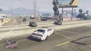 Grand Theft Auto V Police Pursuit 4-2-24