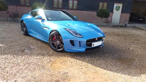 Jaguar F-Type British Design Edition S AWD 3.0 Supercharged V6 in Ultra Blue 2016 - See It Now Video