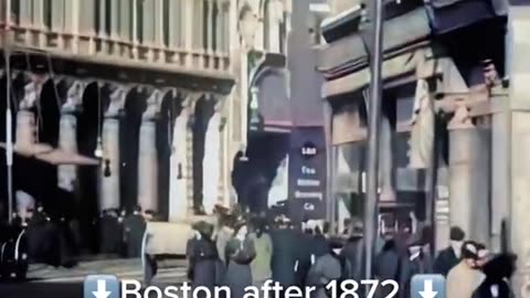 Boston in 1903 built in 30 years after a major fire