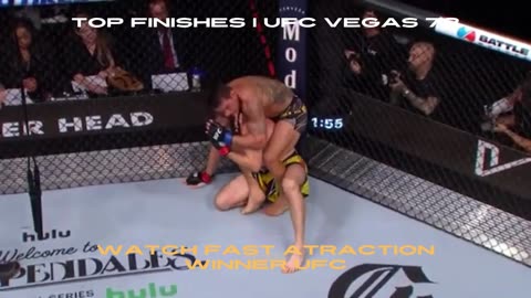 Watch Fast Atraction Winner UFC