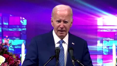 Biden jokes about his age at Philadelphia church