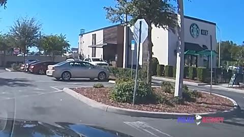 Bodycam Shows Good Samaritans Stop Man Trying To Carjack Woman at Starbucks in Florida