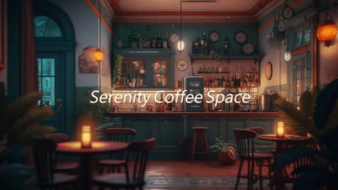 Serenity Coffee Space ☕️ Stress Relief, Stop Overthinking - Music to Relax, Drive, Study, Chill