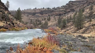 Central Oregon – Steelhead Falls – High Desert Valley – 4K