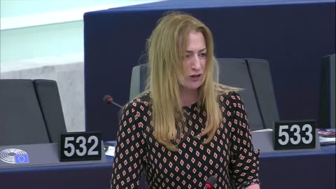 The Dialogue of MEP Clara Daly of Ireland in the parliament about the war in Ukraine.✓>>>👇