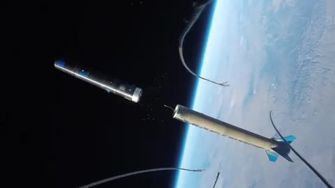 Rocket view to Space