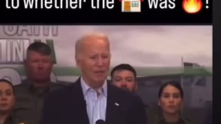 Biden – “One Home Sitting There Because It Had the Right Roof on it”