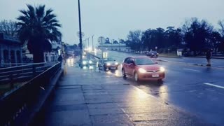 Cold and rainy winter morning, Paso Molino, Montevideo