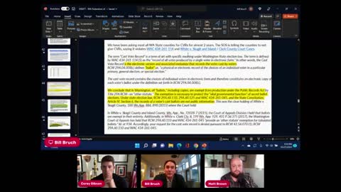 EP16 - Election Integrity in Washington State, what is the latest?