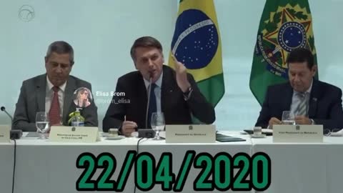 Jair Bolsonaro (22,4,2020) População ARMADA ! Sem ARMAS e DITADURA ! (2023,1,14)