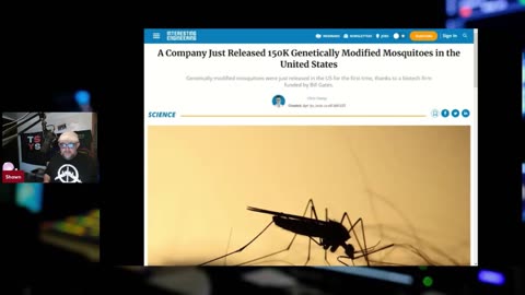 Bill Gates' Genetically Modified Mosquitoes On The Loose