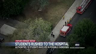Firefighters respond to call for potential overdoses at Los Angeles middle school