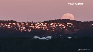 Time-lapse video shows total lunar eclipse from Sweden