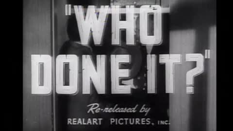 Who Done It? Abbott and Costello movie trailer