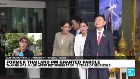 Jailed former Thai PM Thaksin to be freed • FRANCE 24