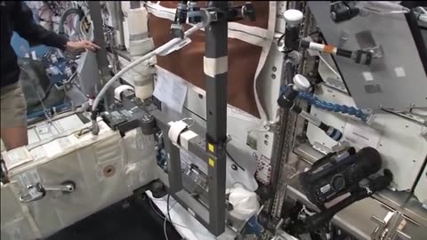 Departing Space Station Commander Provides Tour of Orbital Laboratory