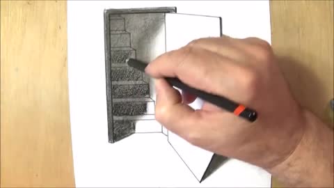 The Door Illusion - Magic Perspective with Pencil