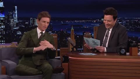 Know Your Role with Fantastic Beasts' Eddie Redmayne | The Tonight Show Starring Jimmy Fallon