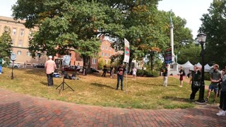 Street Preacher REASONS with College Students @ Ohio University Athens (Preaching the Gospel)