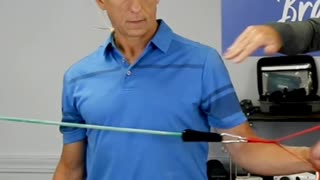 Strengthen rotator cuff with bands