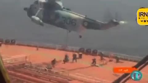 Iranian Television Publishes Video on Capture of US Tanker By the Iranian Navy