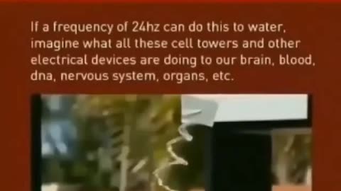 What 24hz Frequencies Do To Water - Imagine What 5G Does