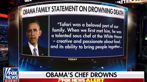 The Clintons had a chef that drowned too