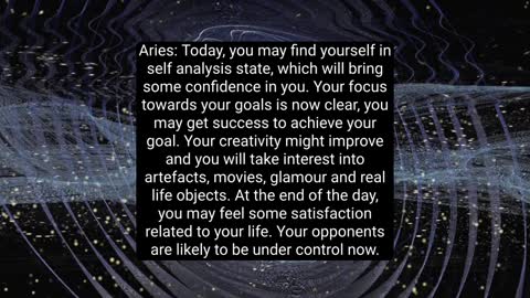 Aries horoscope