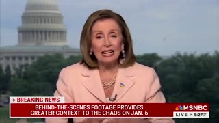 Nancy Pelosi Deflects Blame On Trump After Bombshell Jan 6 Revelation