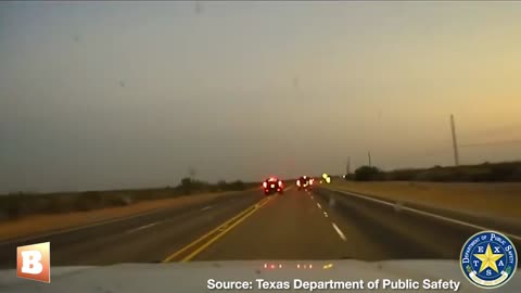 Human Smuggler and Other Illegals CAUGHT by Texas DPS After Wild High-Speed Chase